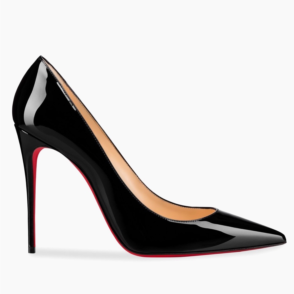 Christian Louboutin Kate 100 Patent Leather Heels